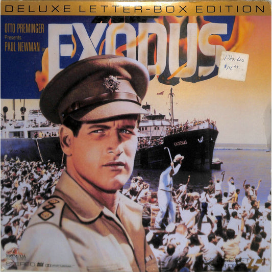Exodus (1960) Laserdisc