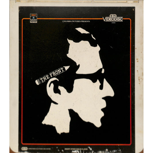 The Front (1976) Vintage CED Videodisc TESTED WORKING