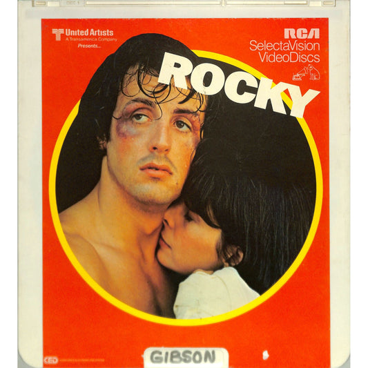 Rocky (1976) Vintage CED Videodisc TESTED WORKING