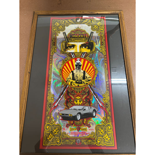Kill Bill Holographic Limited Ed. Framed Print by Matt Dye of Blunt Graffix