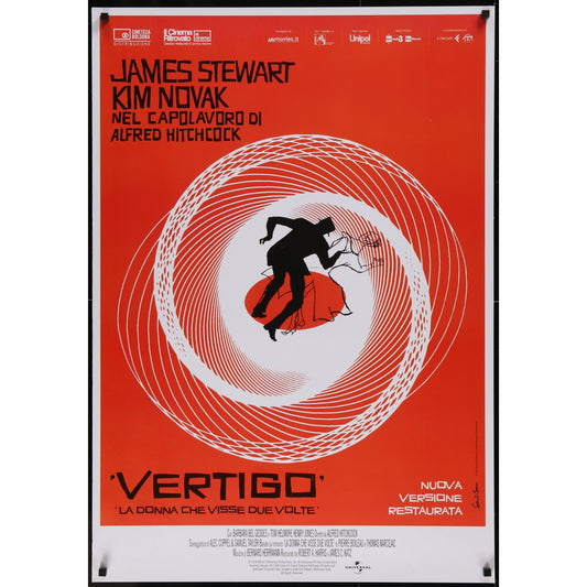 Vertigo (1958) R1996 Original Movie Poster Rolled 27x39.5