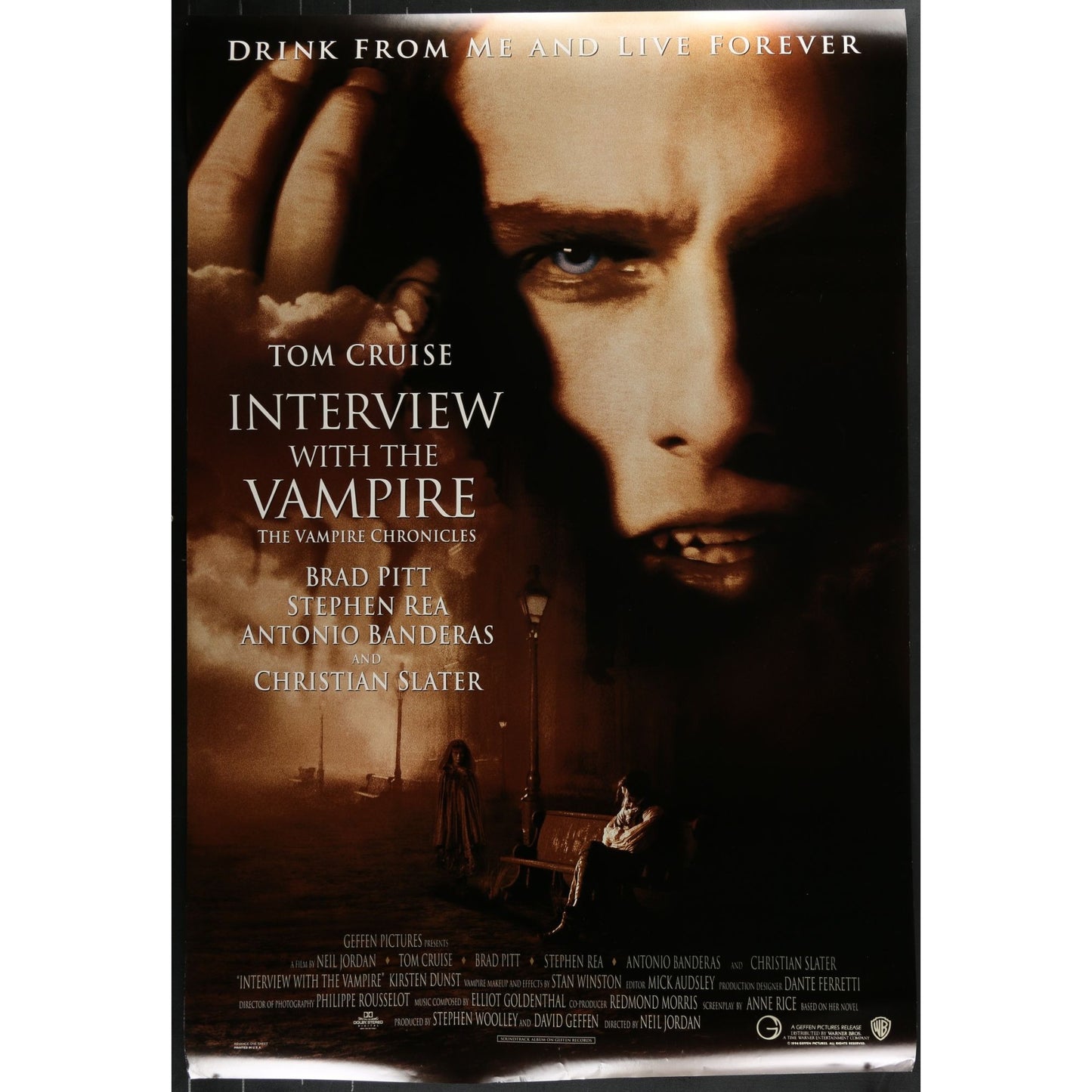Interview with the Vampire (1994) Original D-S Movie Poster Rolled 27x40