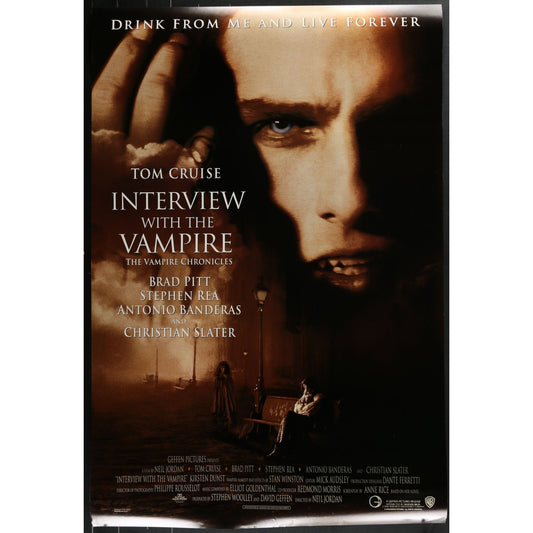 Interview with the Vampire (1994) Original D-S Movie Poster Rolled 27x40