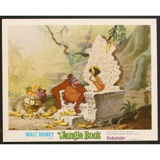 The Jungle Book (1967) Original Lobby Card Movie Poster 11x14