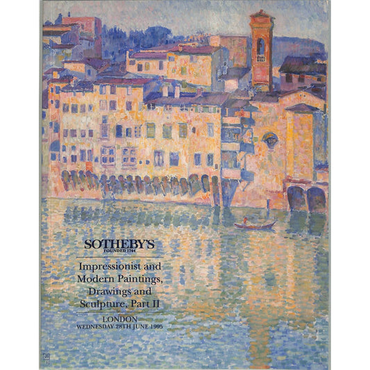 Sotheby’s Impressionist and Modern Art Auction Catalog, 1995