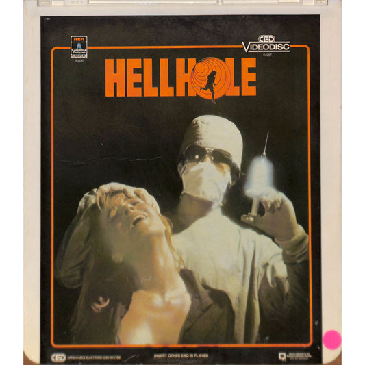 HellHole (1984) Vintage CED RCA SelectaVision VideoDisc TESTED WORKING