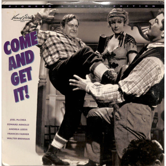 Come and Get It (1936) Laserdisc