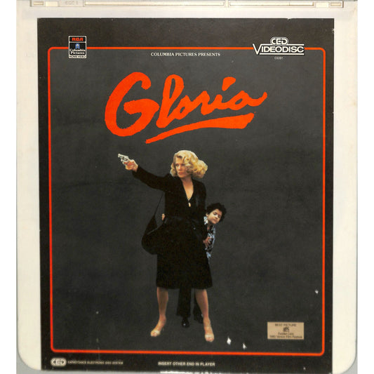 Gloria (1980) Vintage CED Videodisc