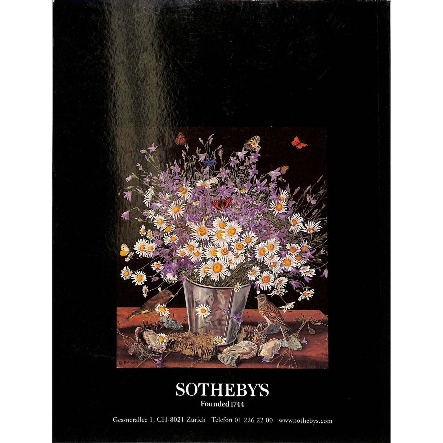 Sotheby's Schweizer Kunst Art Auction Catalog May 29, 2000