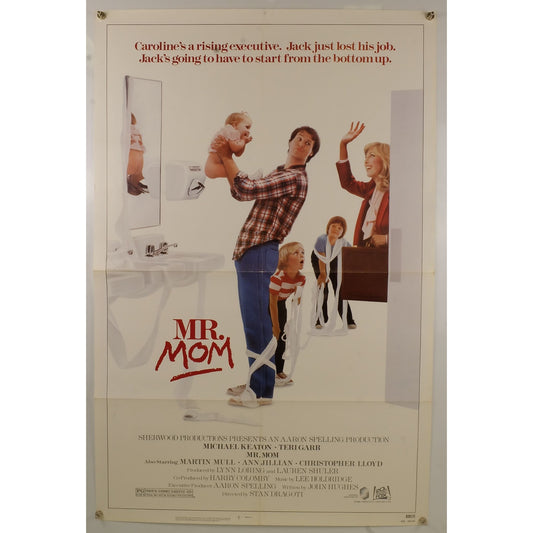 Mr. Mom (1983) Original Movie Poster Folded 27x41