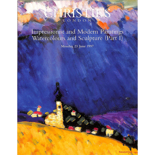 Christie’s Impressionist Modern Paintings Auction Catalog June 23, 1997