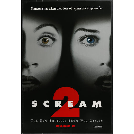 Scream 2 (1997) Original Movie Poster Rolled 27x40