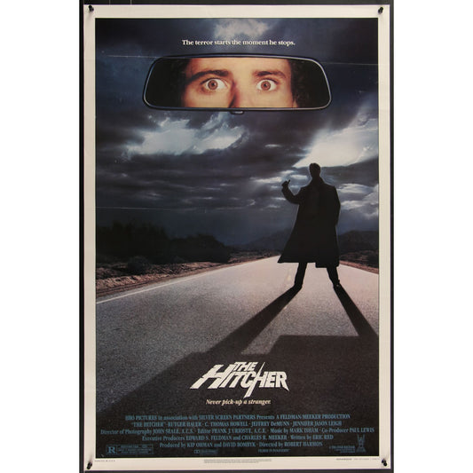 The Hitcher (1986) Original Movie Poster Rolled 27x41