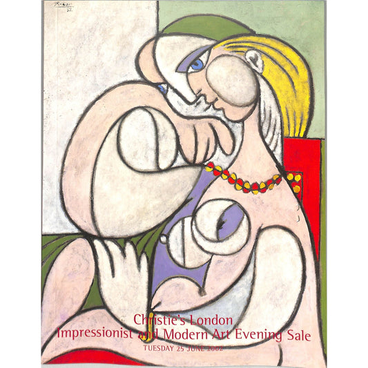 Christie's Impressionist and Modern Art Auction Catalog June 25, 2002