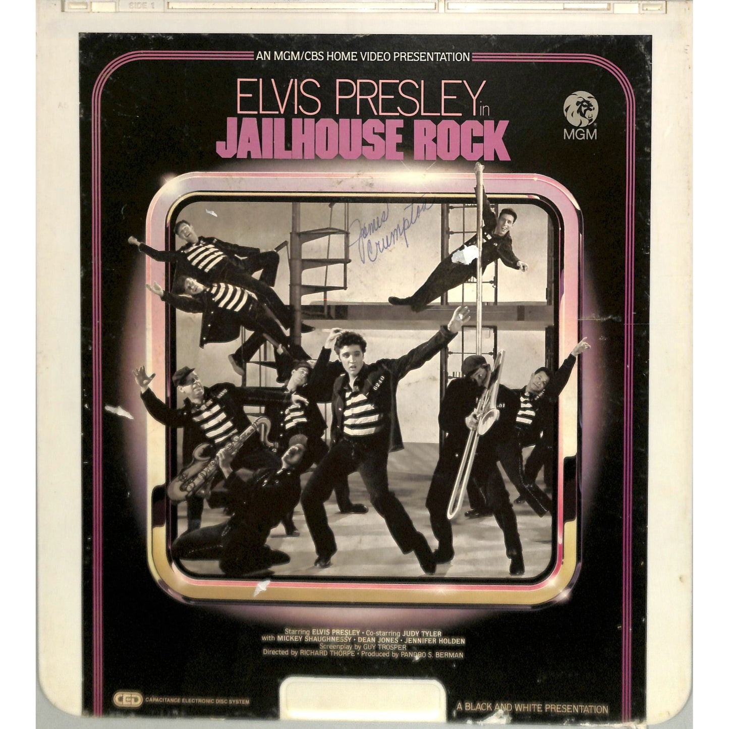 Jailhouse Rock (1957) Vintage CED Videodisc