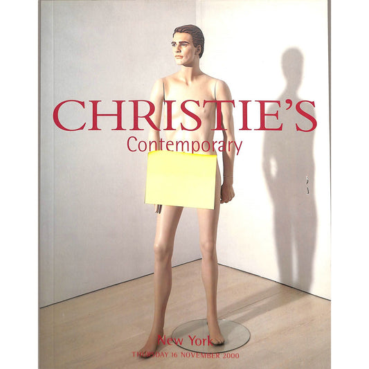 Christie's Contemporary Art Auction Catalog November 16, 2000