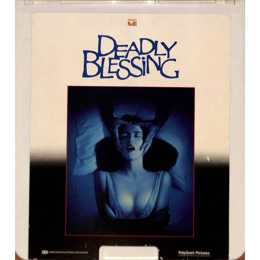 Deadly Blessing (1981) Vintage CED RCA SelectaVision Videodisc TESTED WORKING