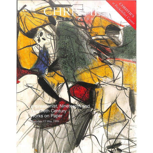 Christie's 19th and 20th Century Works on Paper Auction Catalog May 13, 1999