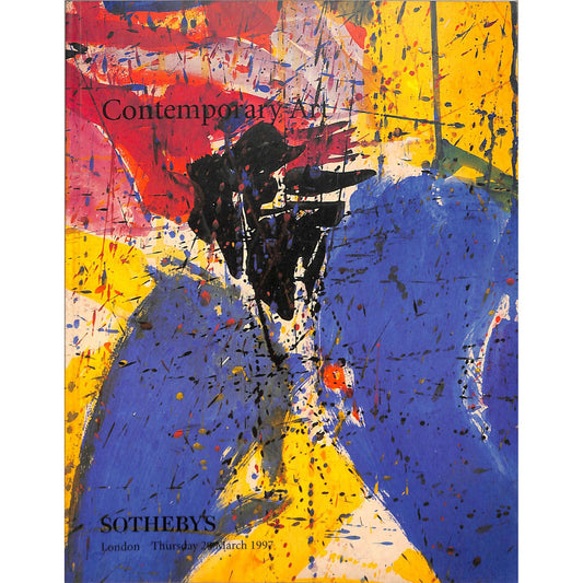 Sotheby's Contemporary Art Auction Catalog  March 20, 1997