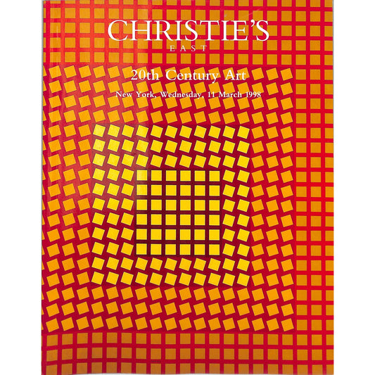 Christie's 20th Century Art Auction Catalog March 11, 1998