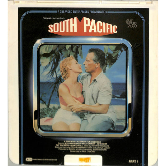 South Pacific (1958) Vintage CED Videodisc