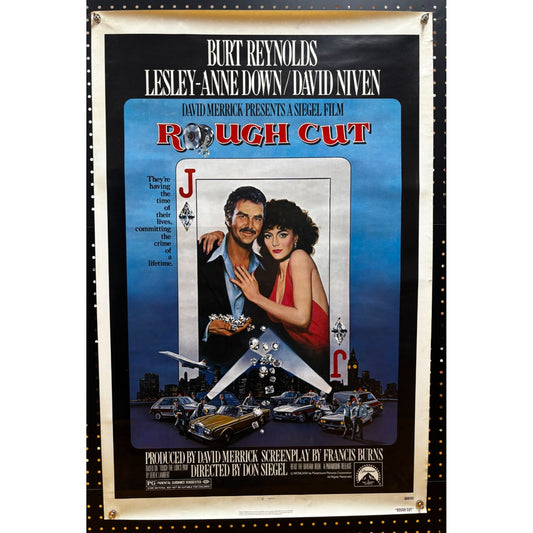 Rough Cut (1980) Original Rolled Poster 27x41