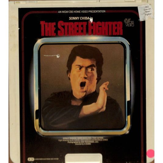 The Street fighter(1974) Vintage CED RCA SelectaVision Videodisc TESTED WORKING