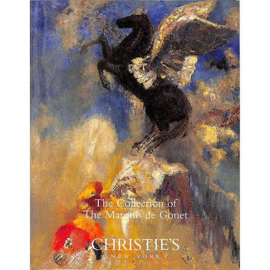 Christie's Collection of Marquis De Gonet Art Auction Catalog Nov 11, 1997