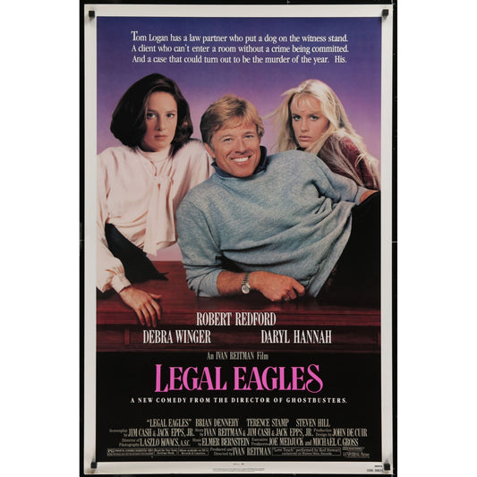 Legal Eagles (1986) Original Movie Poster Rolled 27x41