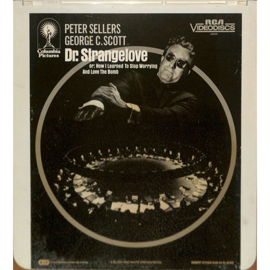 Dr. Strangelove (1964) Vintage CED RCA SelectaVision Videodisc TESTEDWORKING
