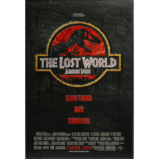 The Lost World: Jurassic Park (1997) Orig Double-sided Movie Poster Rolled 27x40