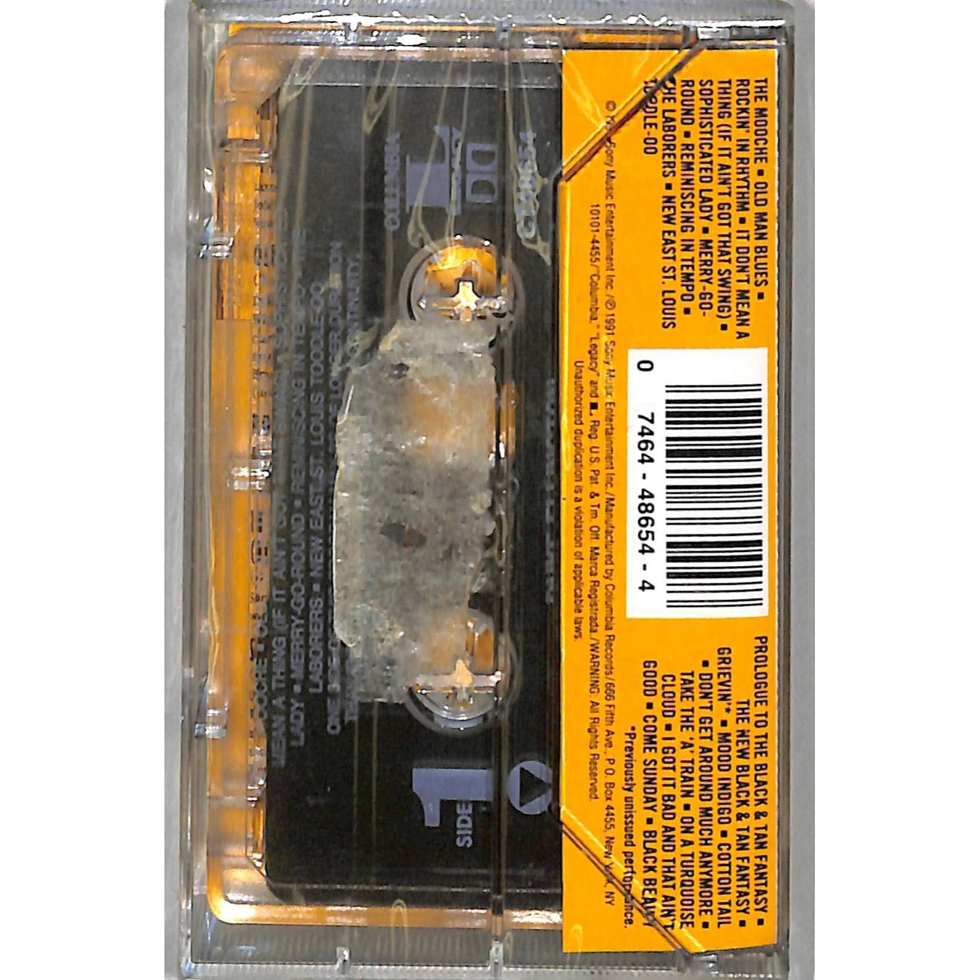 Duke Ellington - Reminiscing in Tempo Sealed Cassette Tape CT 48654