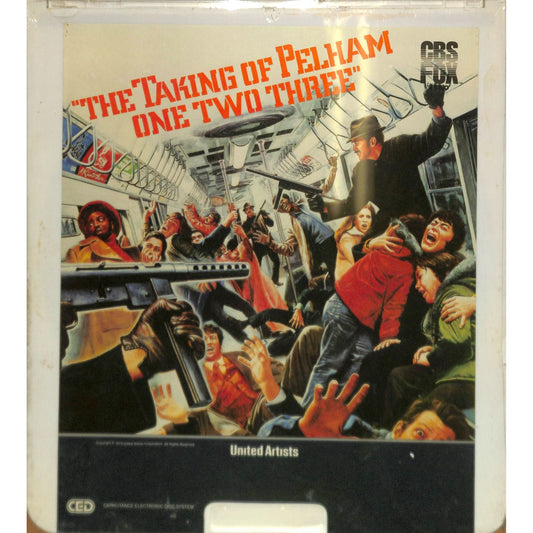 The Taking of Pelham One Two Three (1974) CED RCA SelectaVision Videodisc SEALED