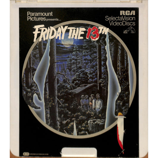 Friday The 13th (1980) CED RCA SelectaVision  TESTED WORKING