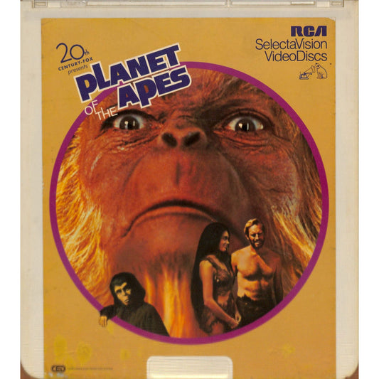 Planet of the Apes (1967) Vintage RCA CED Videodisc TESTED WORKING