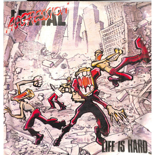 Lethal Aggression - Life Is Hard... Vinyl Record FH 12-006