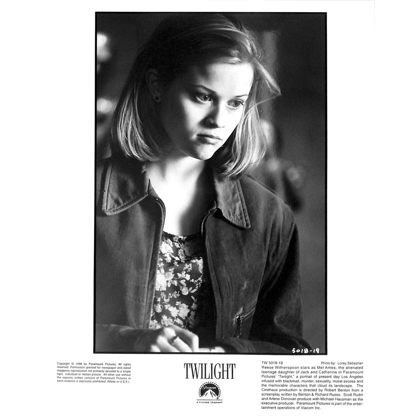 Twilight (1998) Movie Still Full Set 8x10