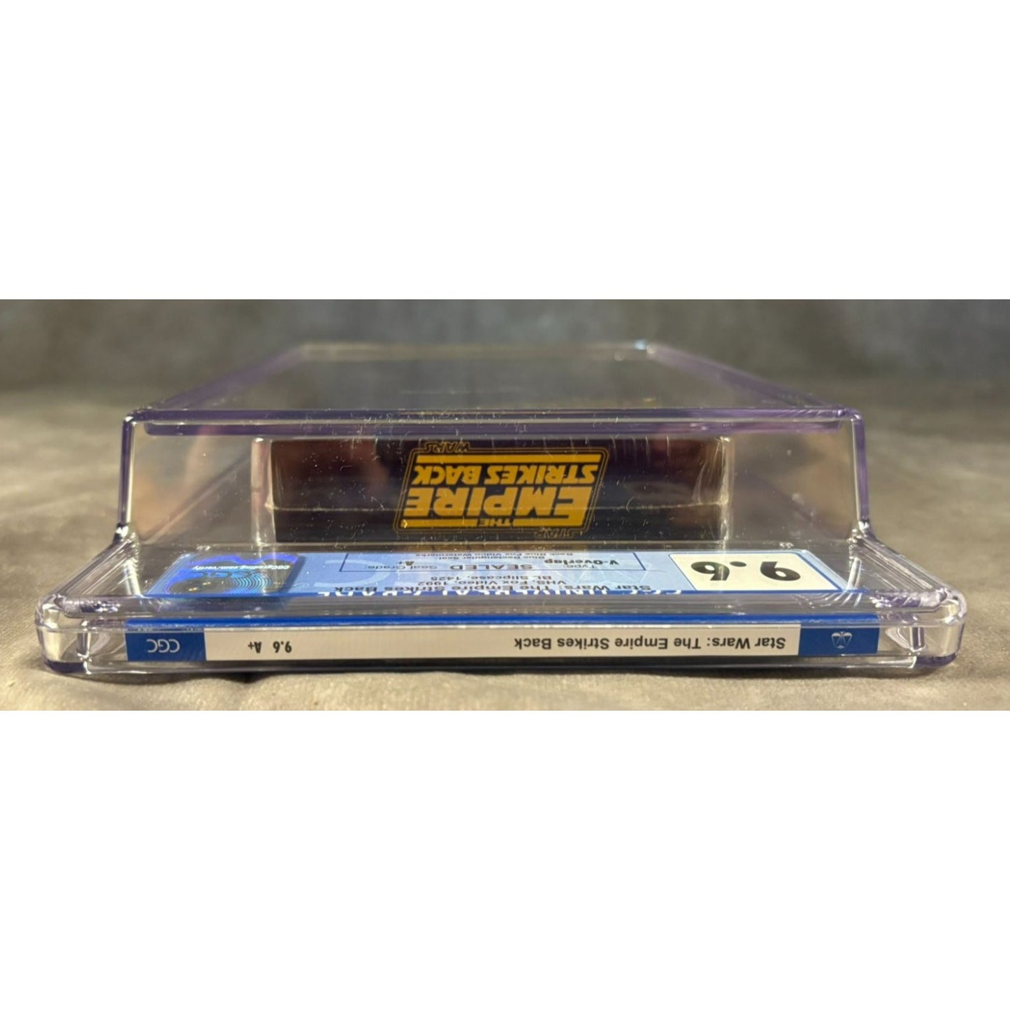 The Empire Strikes Back (1980) Sealed 1992 VHS CGC Graded 9.6 A+ SEAL