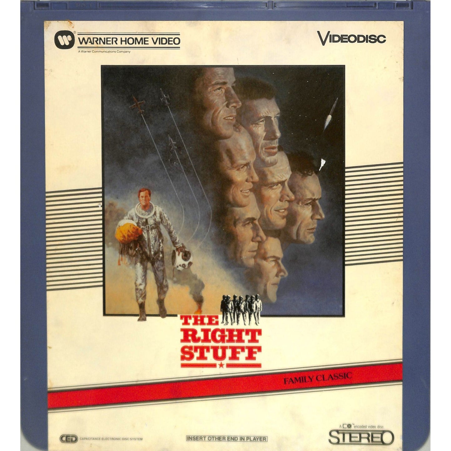 The Right Stuff (1983) Vintage Double CED Videodisc