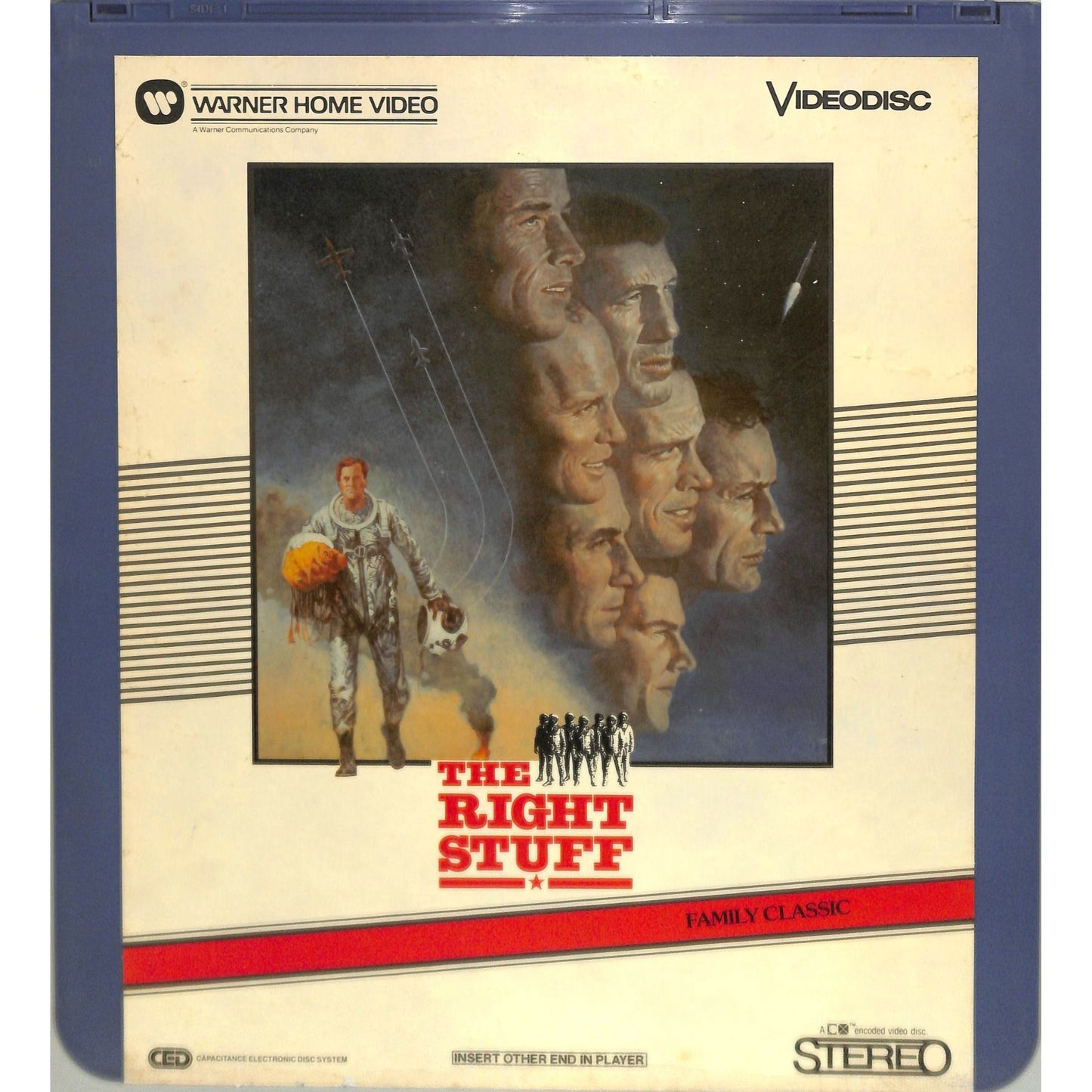 The Right Stuff (1983) Vintage Double CED Videodisc