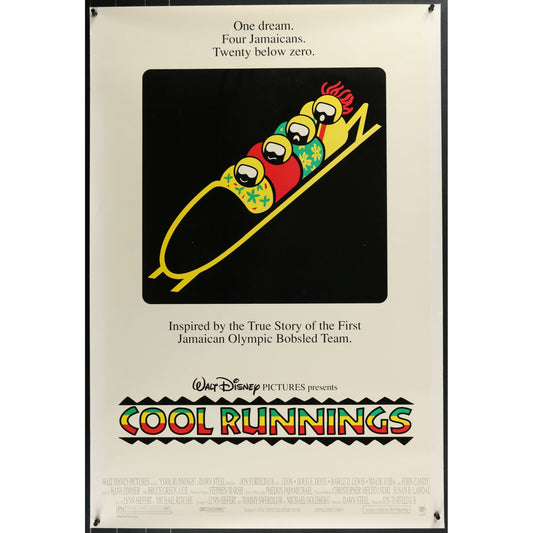 Cool Runnings (1993) Original Double-sided Movie Poster Rolled 27x40
