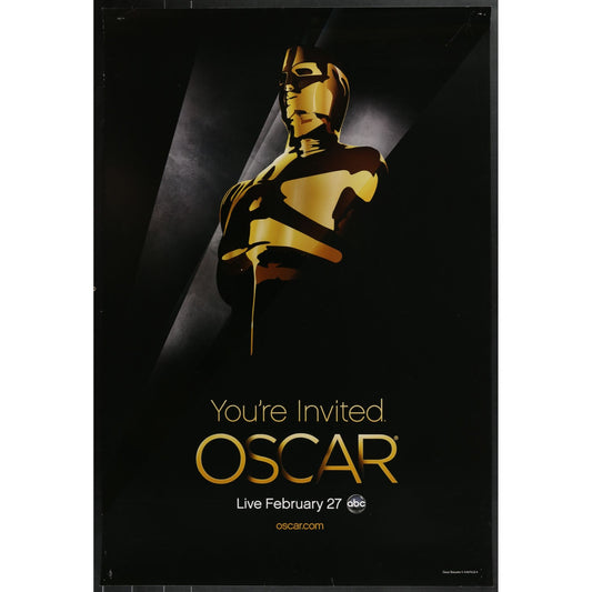 83rd Academy Awards (2011) Original Double-sided Poster Rolled 27x40