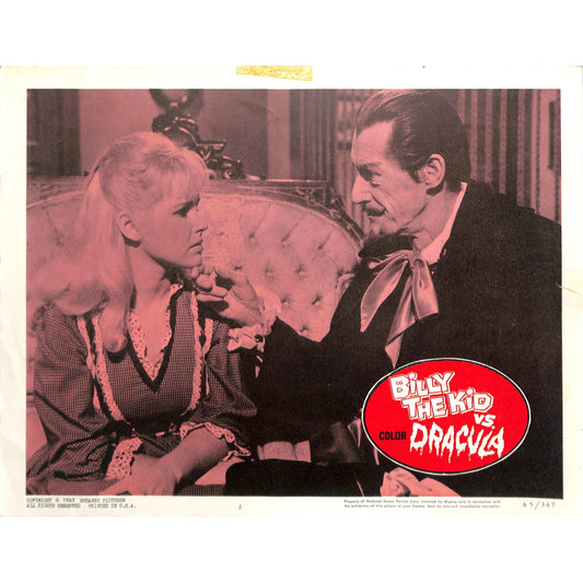 Billy the Kid vs. Dracula (1966) Lobby Card #2 11X14