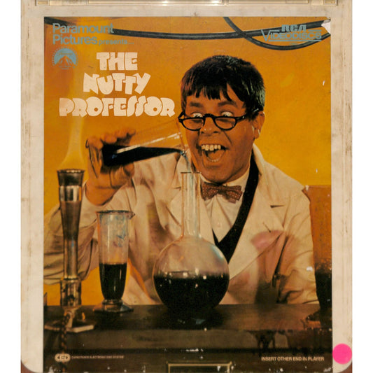 The Nutty Professor(1963) Vintage CED RCA SelectaVision Videodisc TESTED WORKING