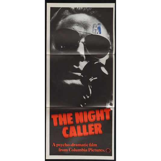 The Night Caller (1975) Original Australian Daybill Movie Poster 13x30