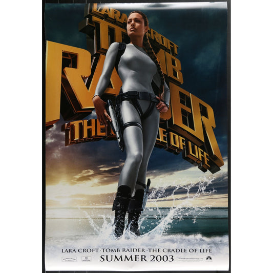 Tomb Raider - The Cradle of Life (2003) Original Double-sided Movie Poster 27x40