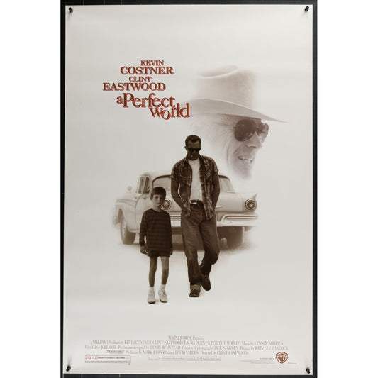 A Perfect World (1993) Original Single-sided Movie Poster Rolled 27x40