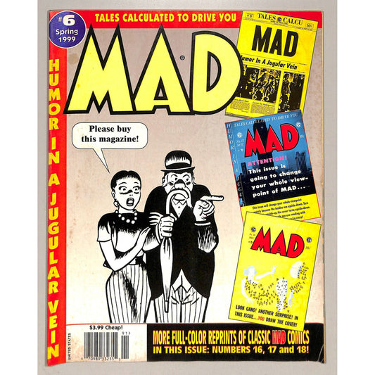 MAD Comic Book Magazine #6 Spring 1999 Excellent Condition