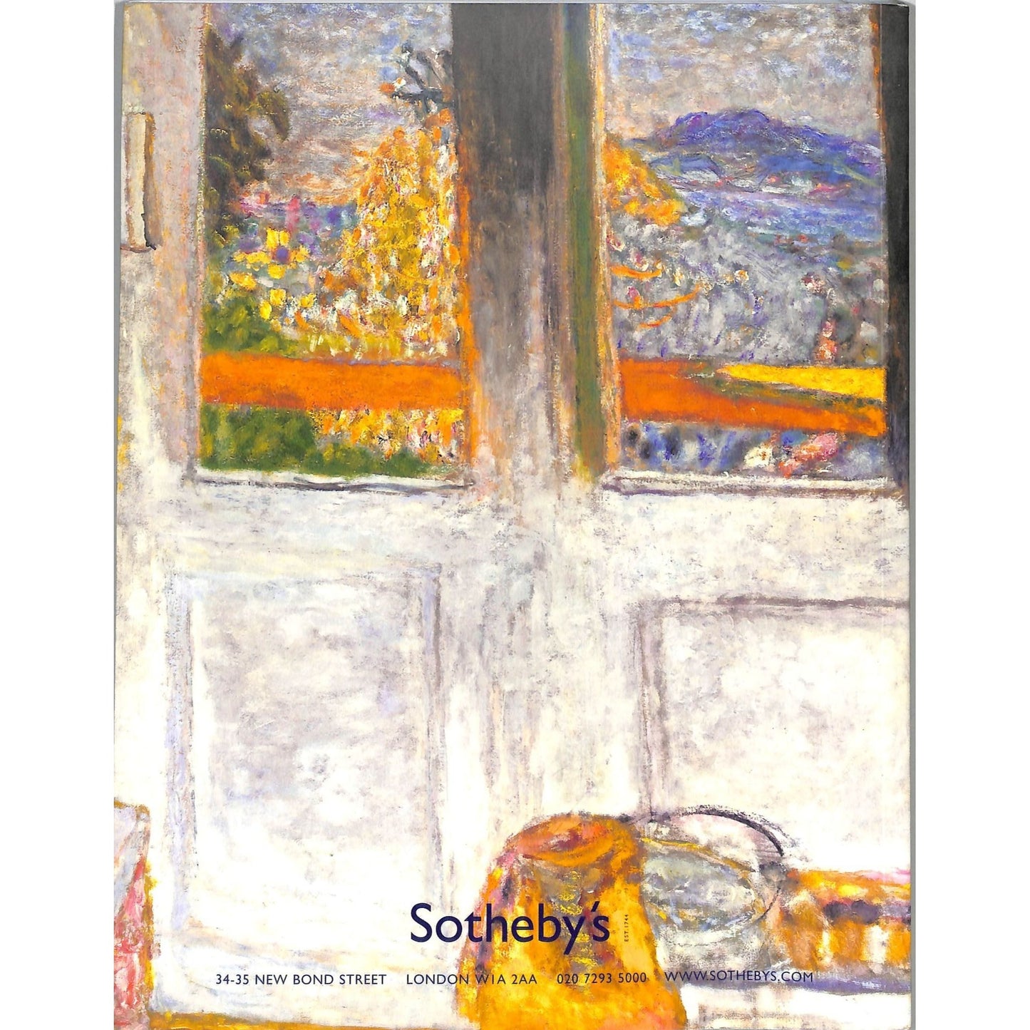 Sotheby's Impressionist and Modern Art Auction Catalog February 4, 2003