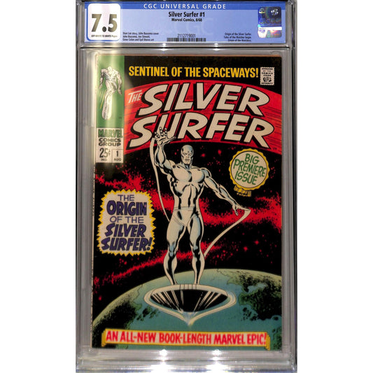 Silver Surfer #1 (1968) CGC 7.5 Origin of Silver Surfer & The Watchers